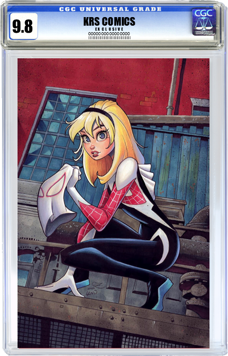 EDGE OF SPIDER-VERSE #2 (OF 5) CHRISSIE ZULLO COVER B VARIANT CGC 9.8