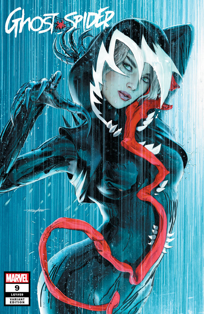 GHOST-SPIDER #9 MIKE MAYHEW VARIANT OPTIONS, ghost spider