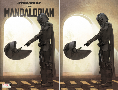 STAR WARS MANDALORIAN #1 MIKE MAYHEW EXCLUSIVE OPTIONS