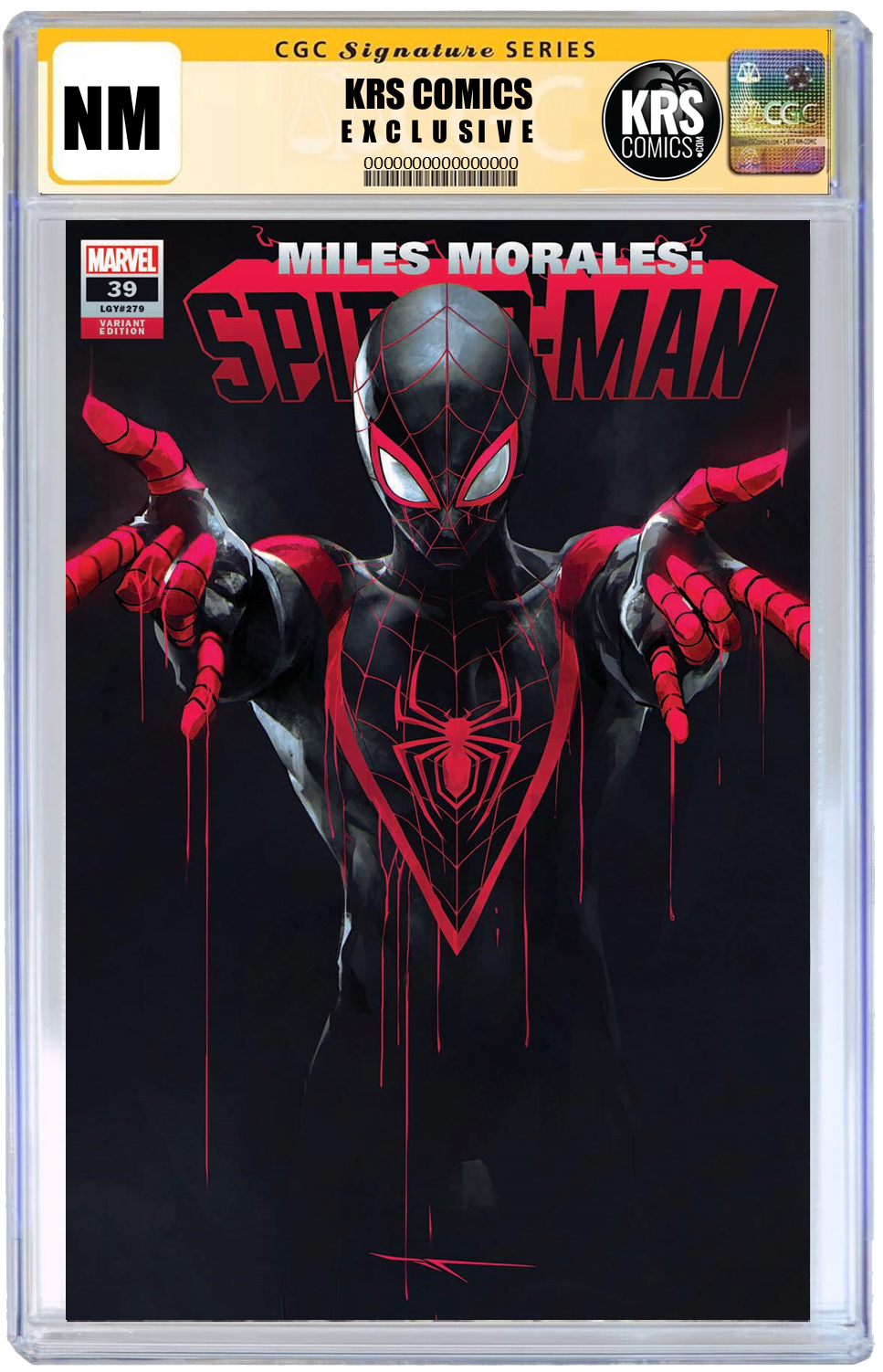 MILES MORALES: SPIDER-MAN #39 IVAN TAO EXCLUSIVE OPTIONS – KRS Comics LLC