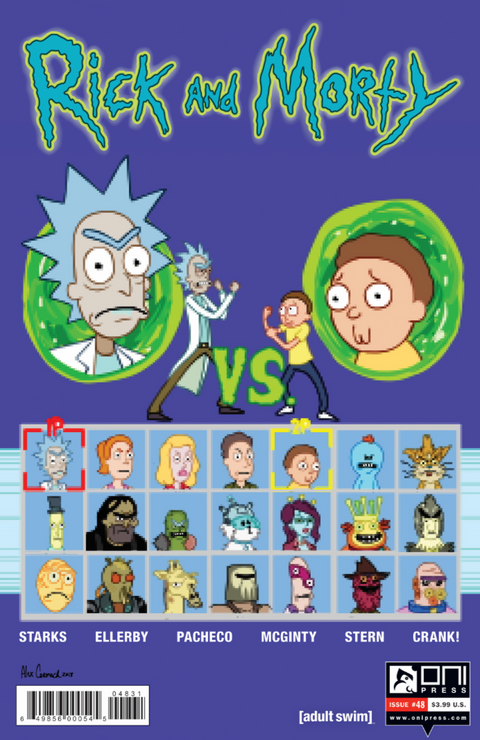 RICK AND MORTY #48 ALEX CORMACK VERSUS VARIANT
