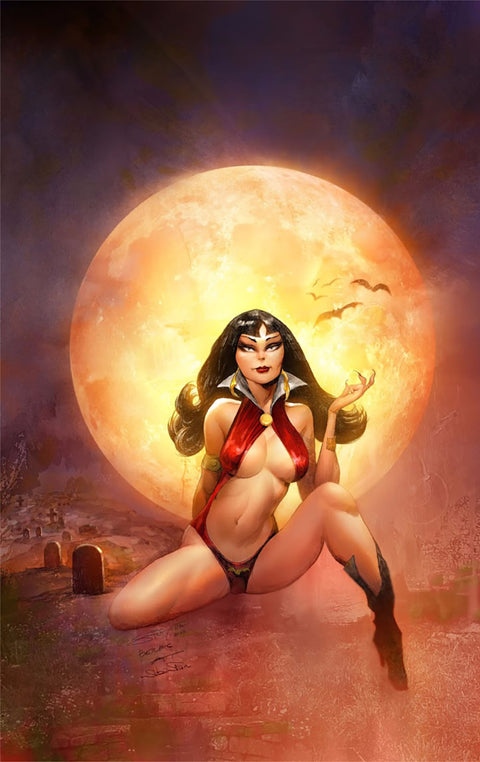 VAMPIRELLA TRIAL OF THE SOUL ONE SHOT SARA FRAZETTA VARIANT OPTIONS
