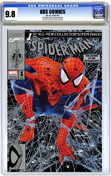 SPIDER-MAN #1 MIKE MAYHEW COVER B VARIANT CGC 9.8