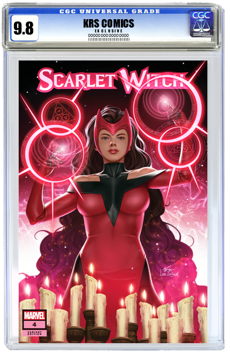 Scarlet Witch 4 Inhyuk Lee Exclusive Options Krs Comics Llc 0910