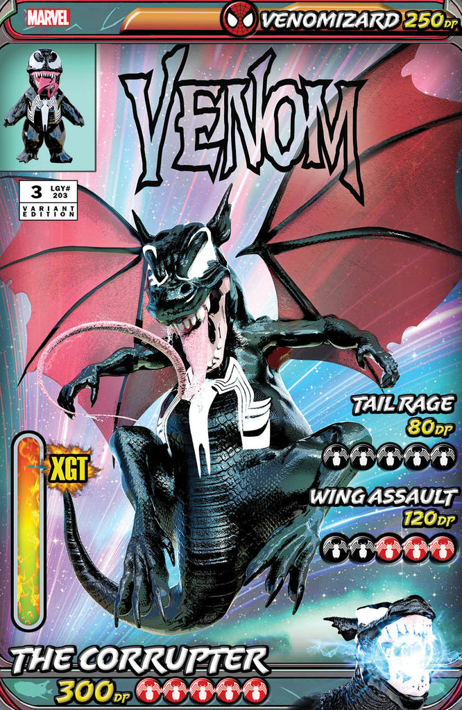 VENOM #3 MIKE MAYHEW TRADING CARD GAME EXCLUSIVE OPTIONS