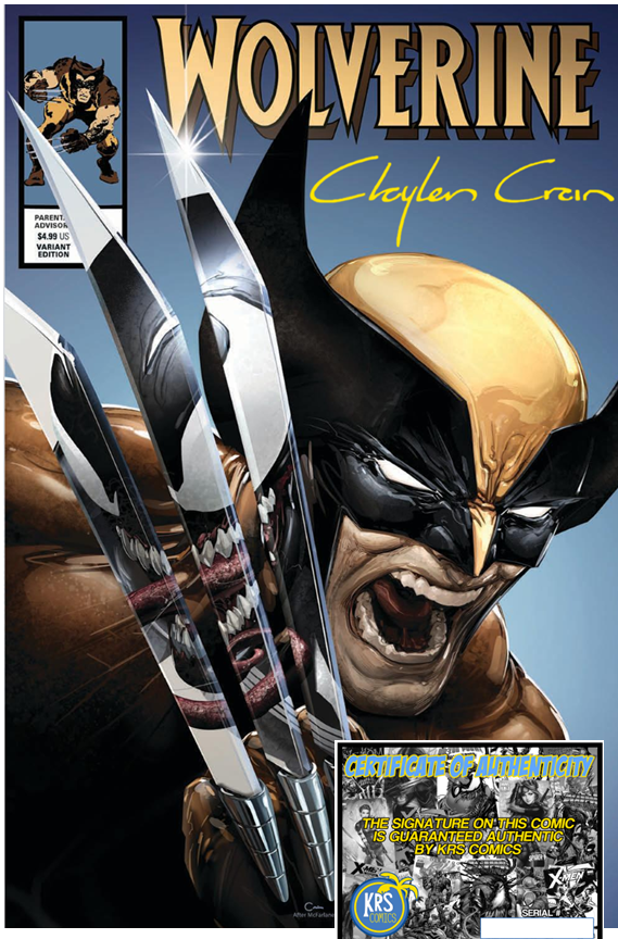 WOLVERINE #8/#350 CLAYTON CRAIN VARIANT OPTIONS – KRS Comics LLC WOLVERINE #8/#350 CLAYTON CRAIN VARIANT OPTIONS – KRS Comics LLC