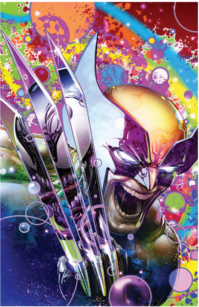洋書 Wolverine #8 Clayton Crain variant WOLVERINEBLACKLIGHTUNISGNED_60