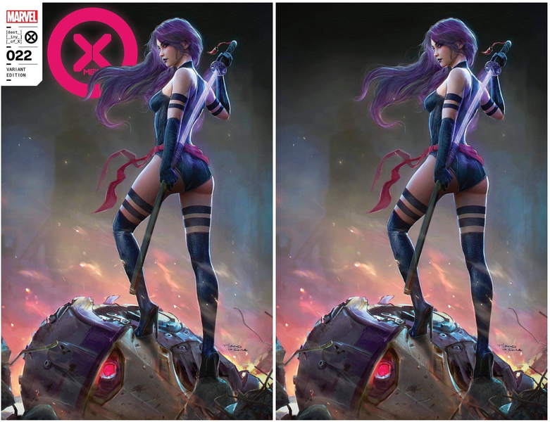 X-MEN #22 TIAGO DA SILVA EXCLUSIVE OPTIONS