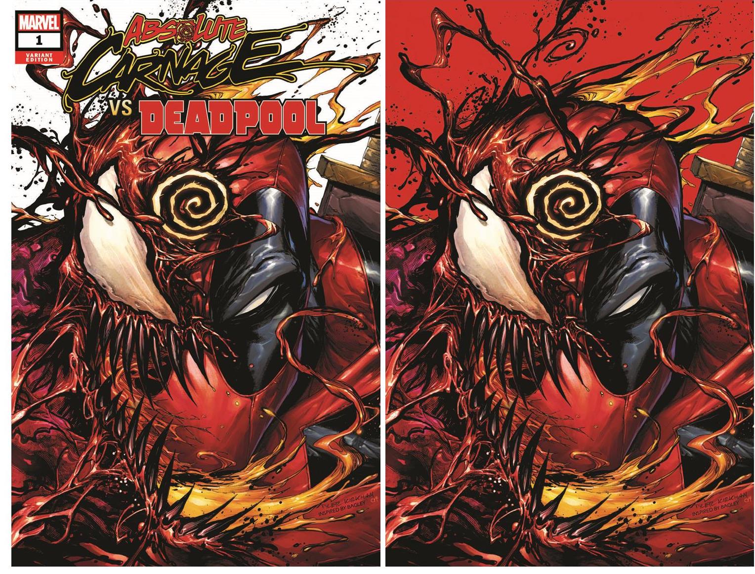 ABSOLUTE CARNAGE VS DEADPOOL #1 (OF 3) TYLER KIRKHAM VARIANT – KRS ...