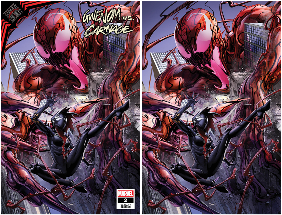 KING IN BLACK GWENOM VS CARNAGE #2 (OF 3) CLAYTON CRAIN EXCLUSIVE OPTIONS