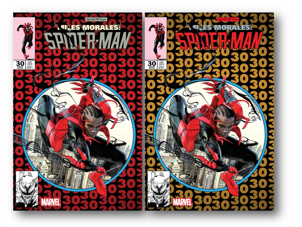 MILES MORALES SPIDER-MAN #30 MIKE MAYHEW EXCLUSIVE OPTIONS